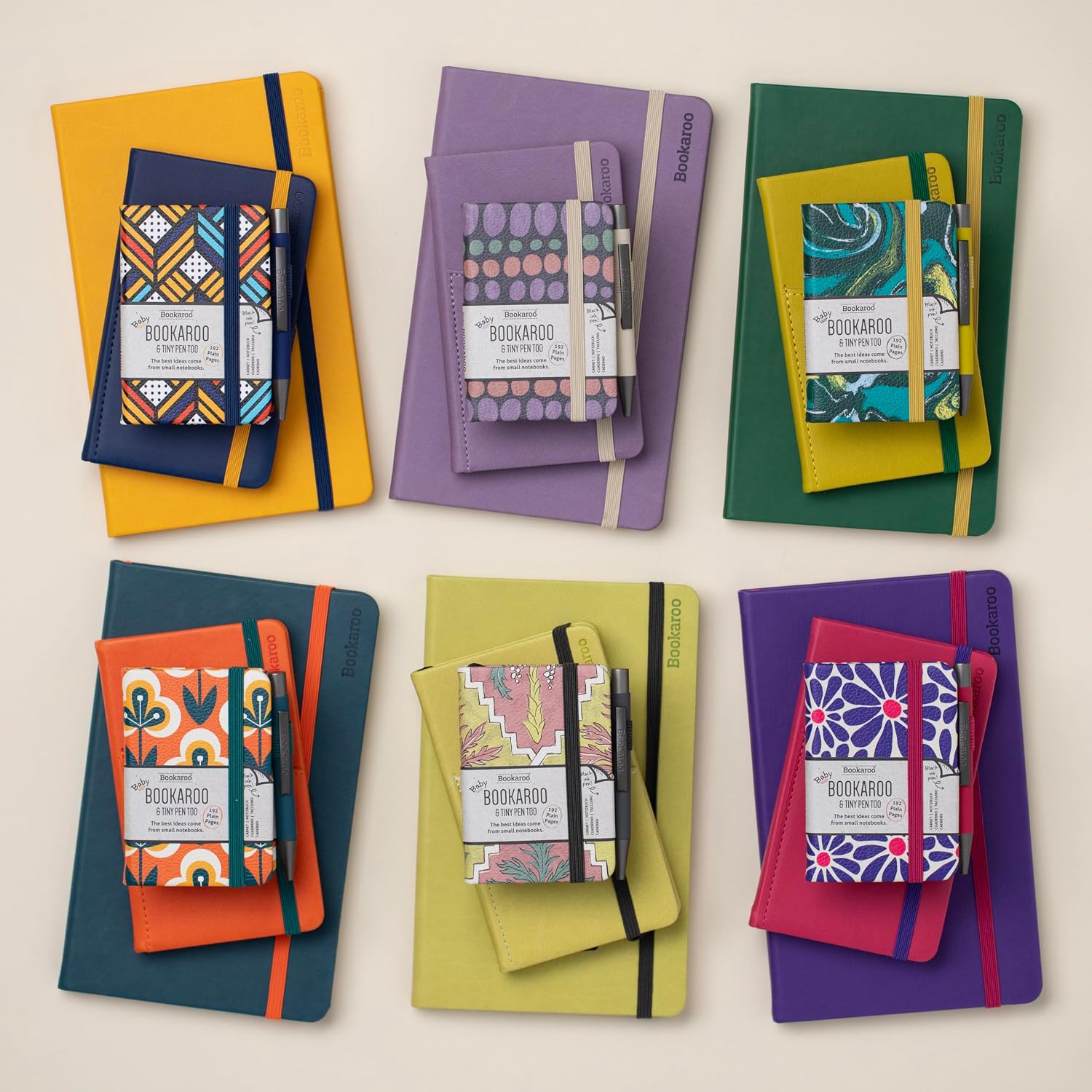 Bookaroo A7 Notebook & Pen - Charcoal      Unknown Binding