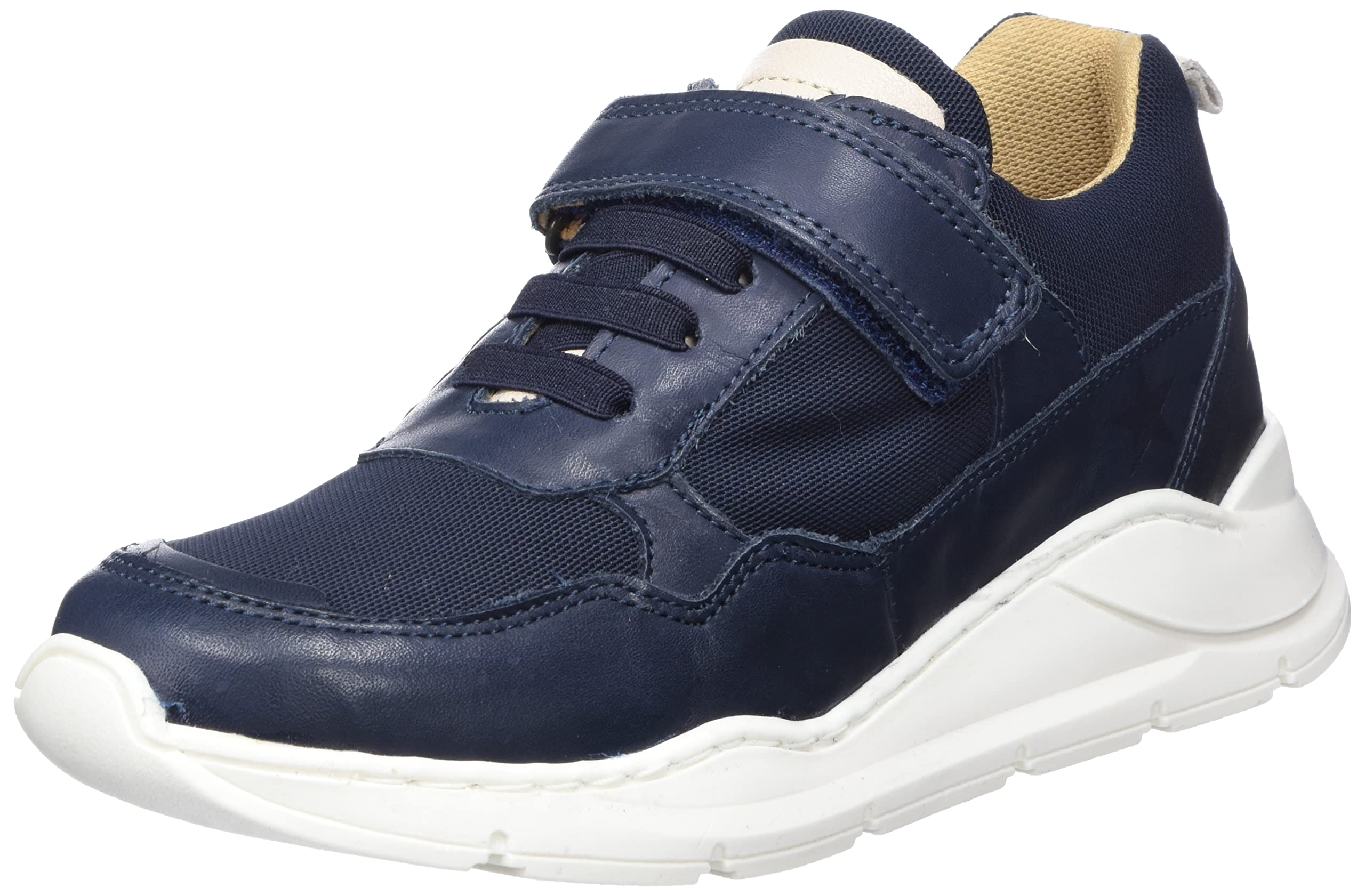 Bisgaard Unisex Kid's Pax E Sneaker, Navy, 34 EU
