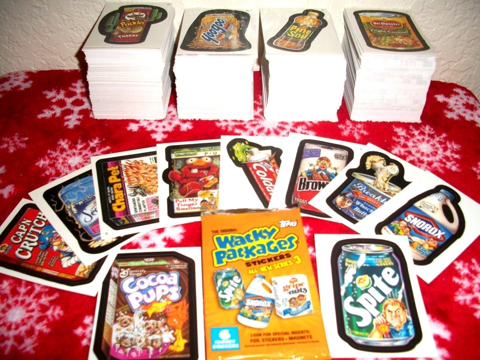 Amazon.com: 2006 WACKY PACKAGES All New Series 3 (ANS3) LOT of
