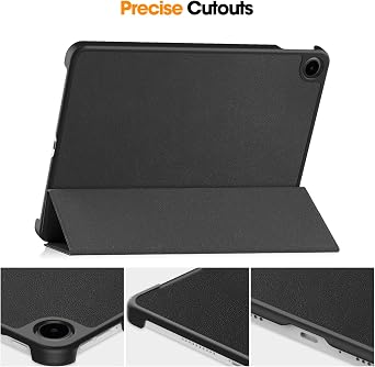 Case for OnePlus Pad Go 2 Tablet 12.1inch,NOUKAJU Tablet Protection Case,Bracket Function,Drop-Resistant,Anti-Scratch,Protection Cover for OnePlus Pad Go 2(Black)