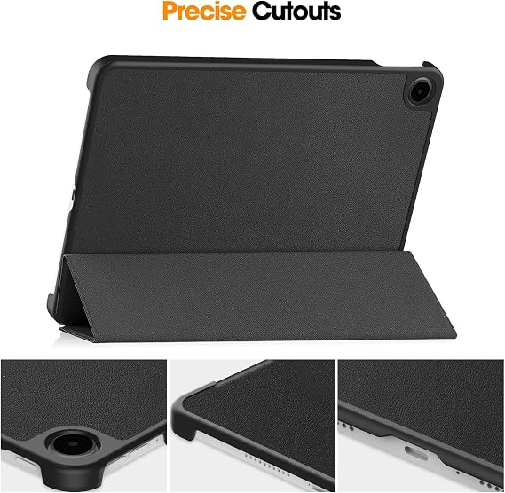 Case for OnePlus Pad Go 2 Tablet 12.1inch,NOUKAJU Tablet Protection Case,Bracket Function,Drop-Resistant,Anti-Scratch,Protection Cover for OnePlus Pad Go 2(Black)