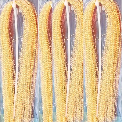 10 Packs Crystal Flash Fly Tying Material Hook Lure Flash Flies Decorating Holographic Tinsel Krystal Flashabou Sparkle Dry Streamer for Fishing Lure Dry Flies Making Supplies