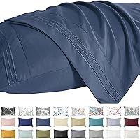 Vista 30 de YIYEA Juego de 2 fundas de almohada estándar de microfibra ultra suave de doble cepillado, fundas de almohada estándar, fundas de almohada florales