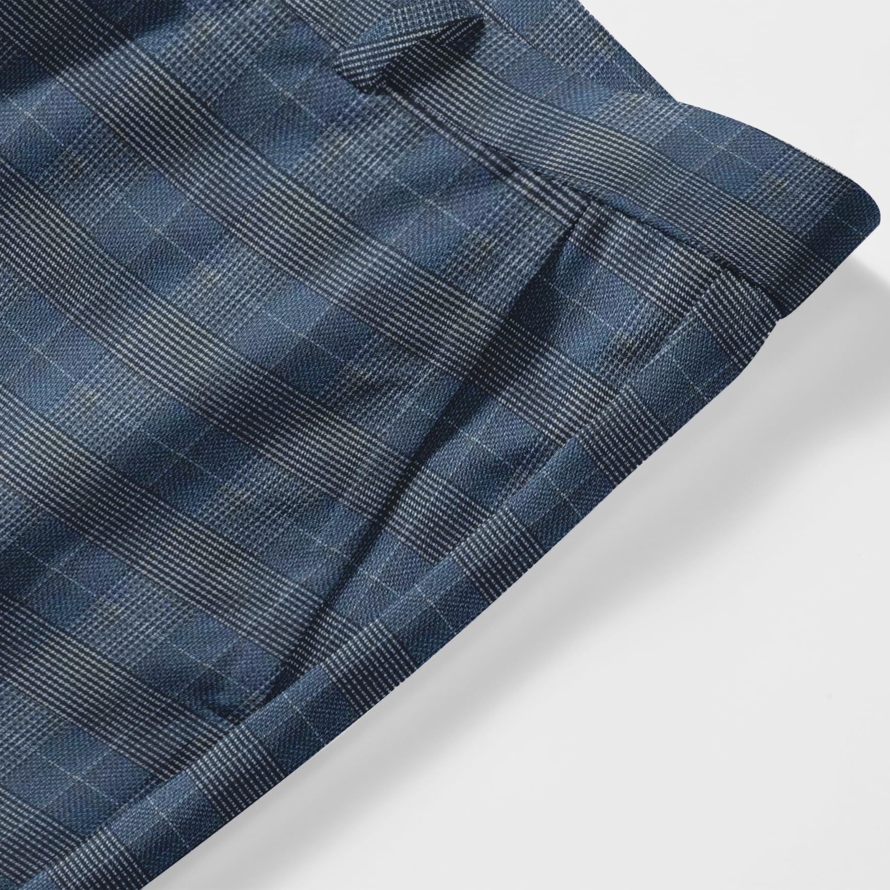 Allthemen Herren Anzug 2 Teilig Kariert Anzüge Slim Fit Klassisch Business | Hochzeit, Sakko Hose, 1 Knopf, Revers, Einreihiger, Kmoplett Set, Plaid Suit, Vintage Retro, Elegant