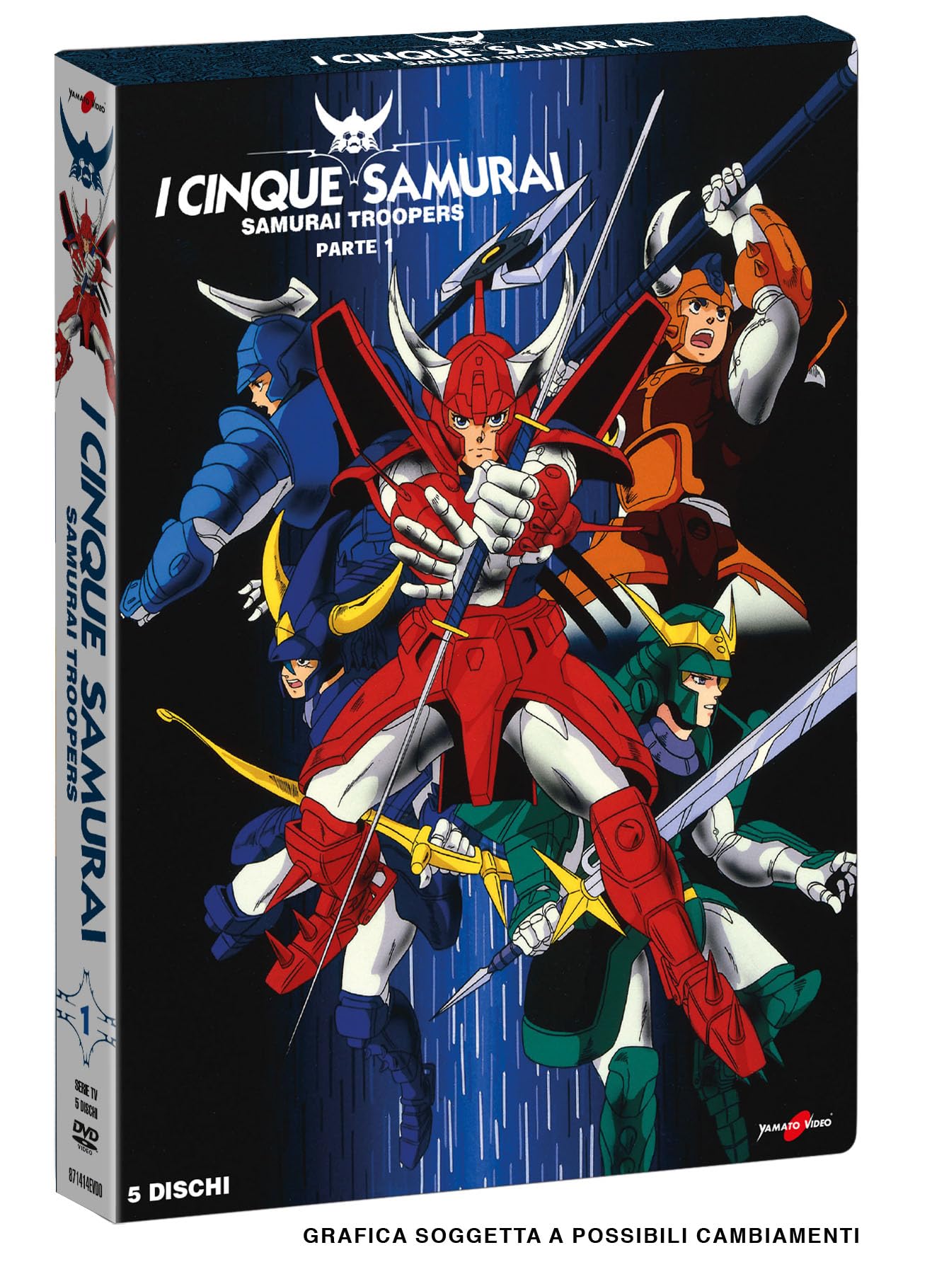 I Cinque Samurai - Pt 1 - (5 Dvd)