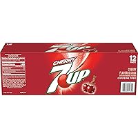 Vista 14 de 7UP Soda con sabor a cereza, latas de 12 onzas líquidas (paquete de 12)