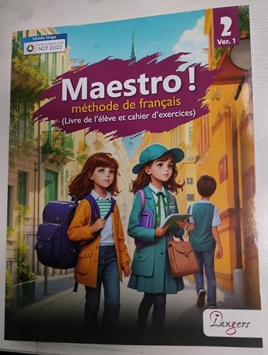 Langers Maestro Methode de Francais -2 Ver.1 ( Livre de l’ eleve et cahier d’ excercices)