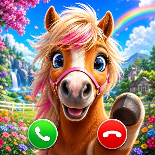 Pony Horse Fake Video Call Prank