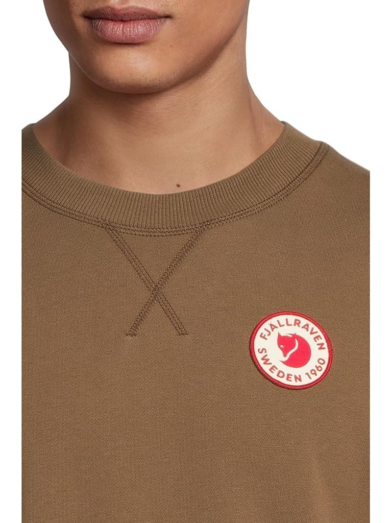 Brown Fjällräven 1960 Logo Badge Sweater