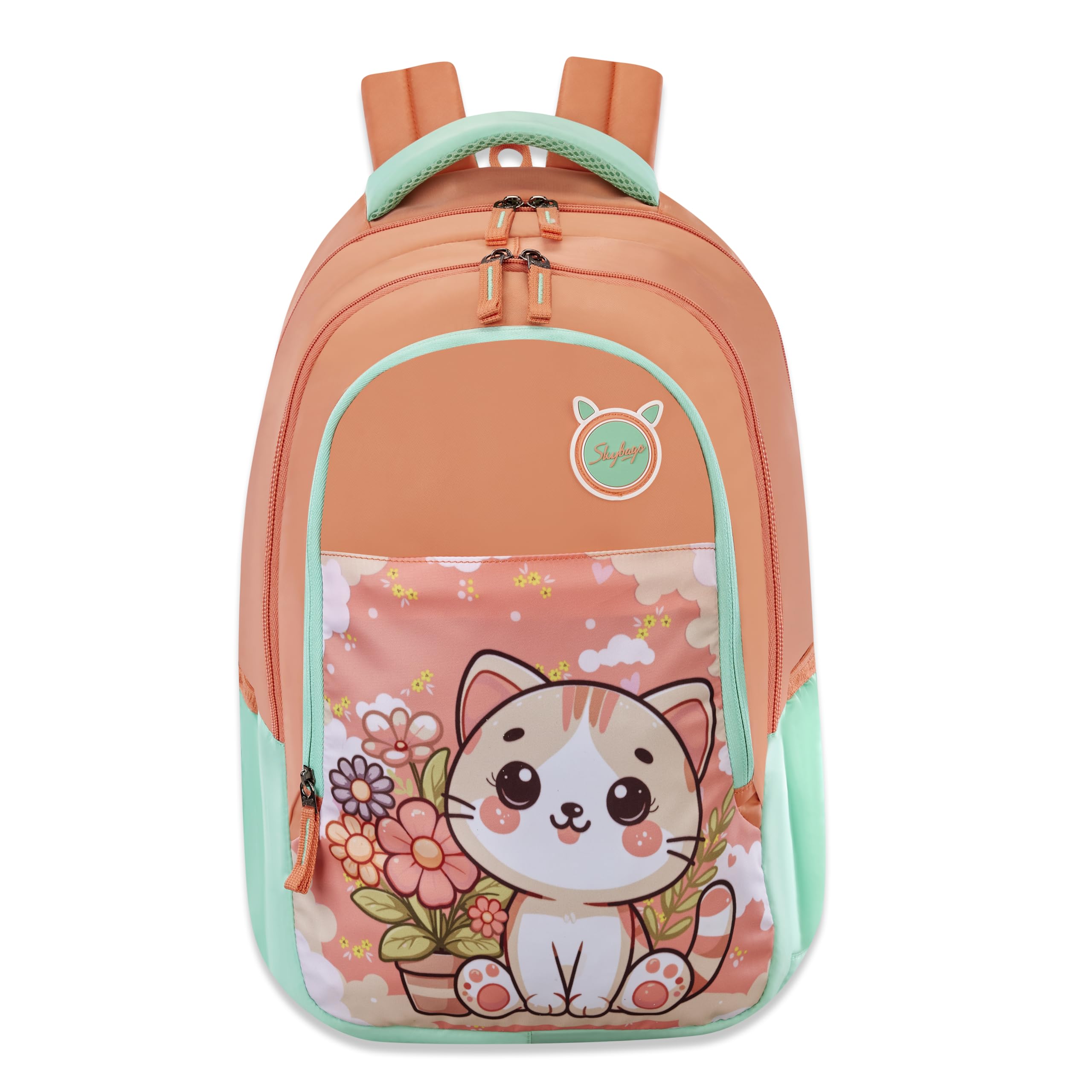 Skybags Pixie 36 Liters Casual Backpack for Girls With Quick Access Zippered Front Pocket | Soft Touch Fabric, 3 Compartments, Stylish Design | Trendy...