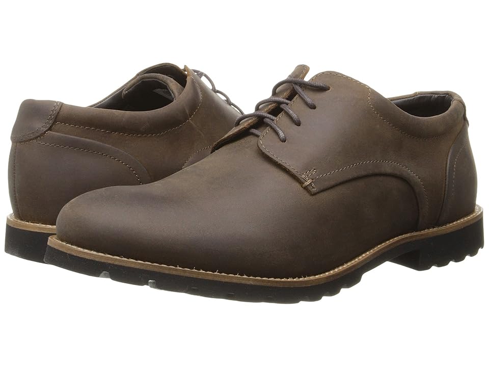 

Rockport Sharp Ready Colben (Brown Oiled Leather) Men's Shoes