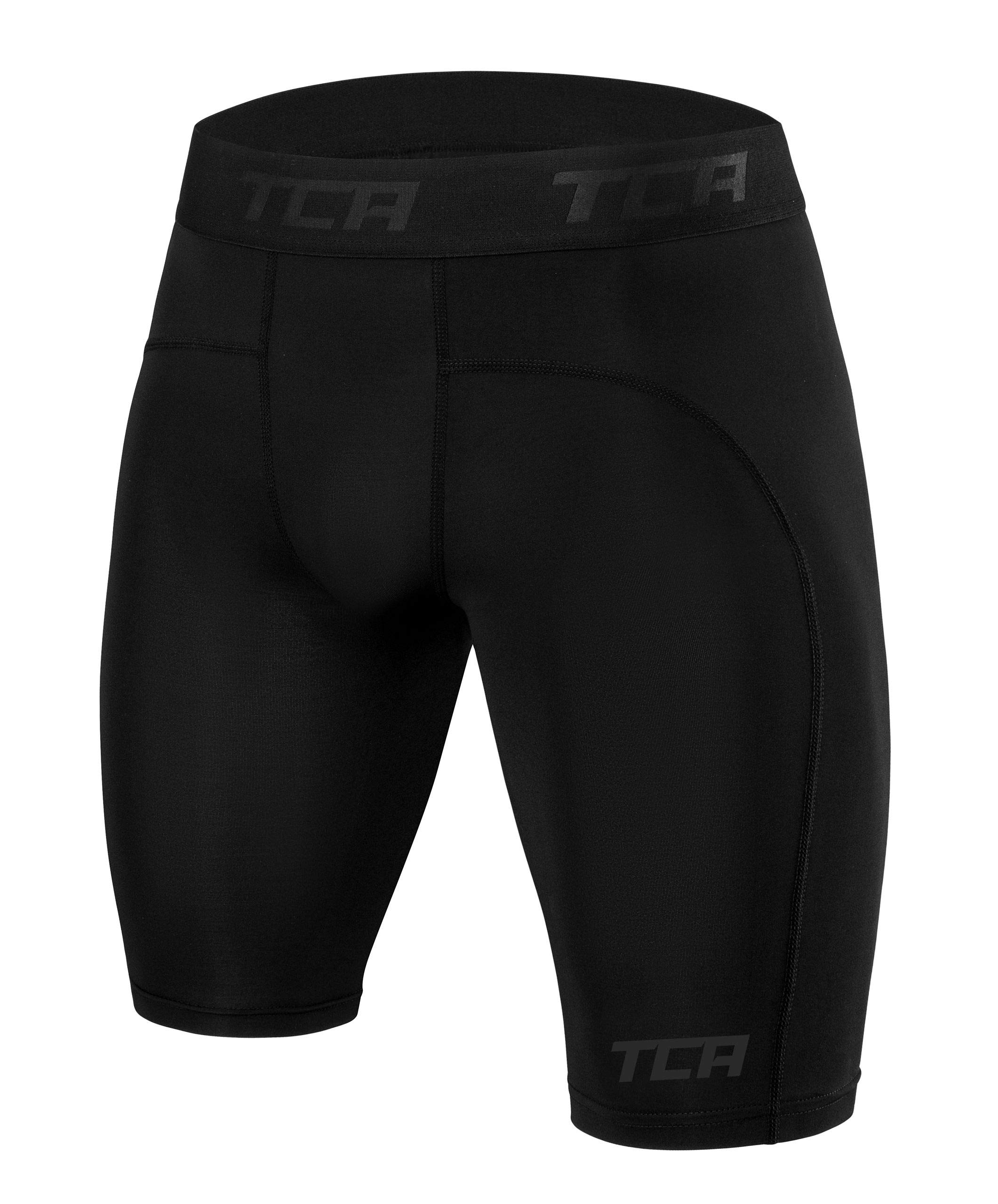 TCA Men and Boys Pro Performance Compression Base Layer Thermal Under Shorts