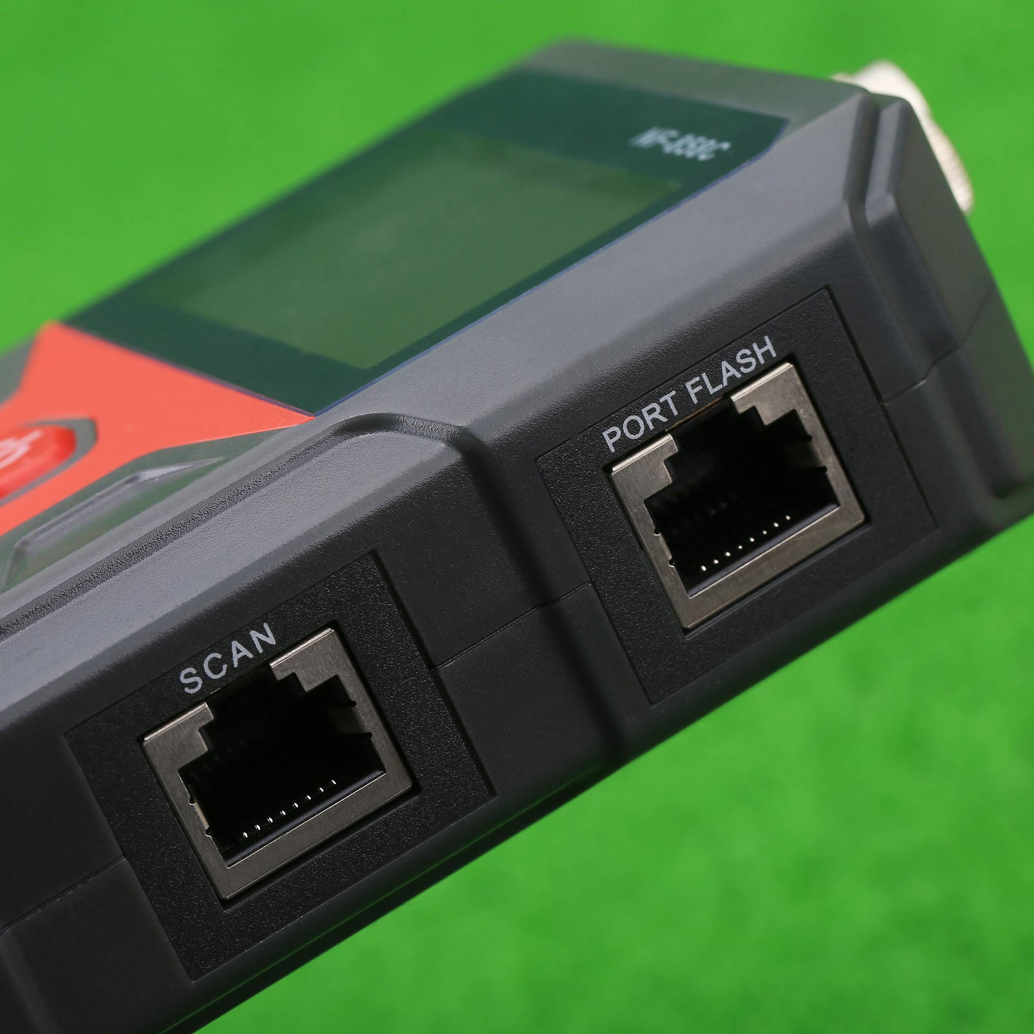 Comprobador de longitud de cable de red NF-858C, localizador de línea RJ11 RJ45 BNC