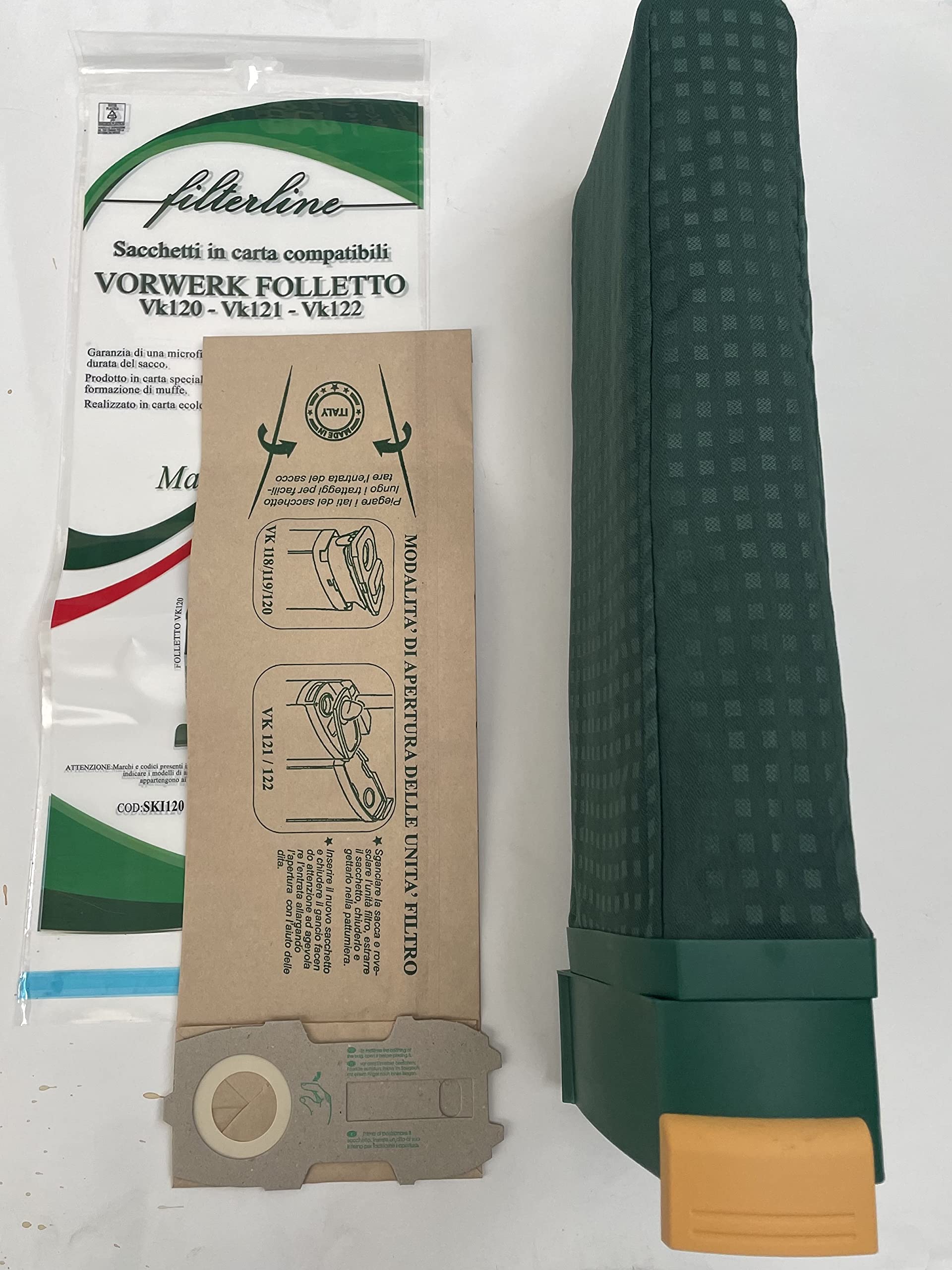 24 Sacchetti Folletto VK120/121/122 Compatibili - Foto 8