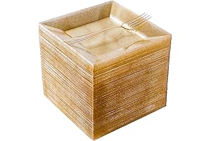 Sparkle and Shine with Enchanting Gold Glitter Forks and Plates for a Royal Feast