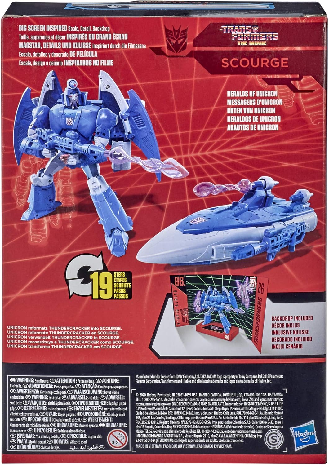 Amazon.co.jp: Transformers Studio Series 86-05 Voyager Class Scourge /  Transformers Studio Series 86-05 Voyager Scourge : Toys u0026 Games