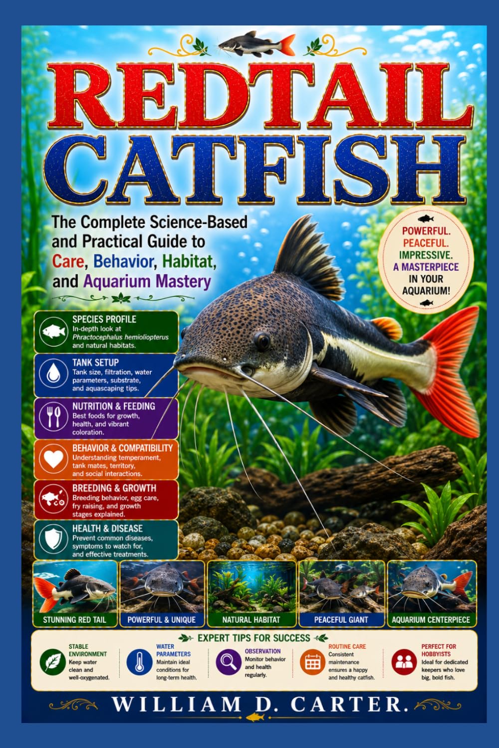 REDTAIL CATFISH: The Complete Science-Based and Practical Guide to Care, Behavior, Habitat, and Aquarium Mastery