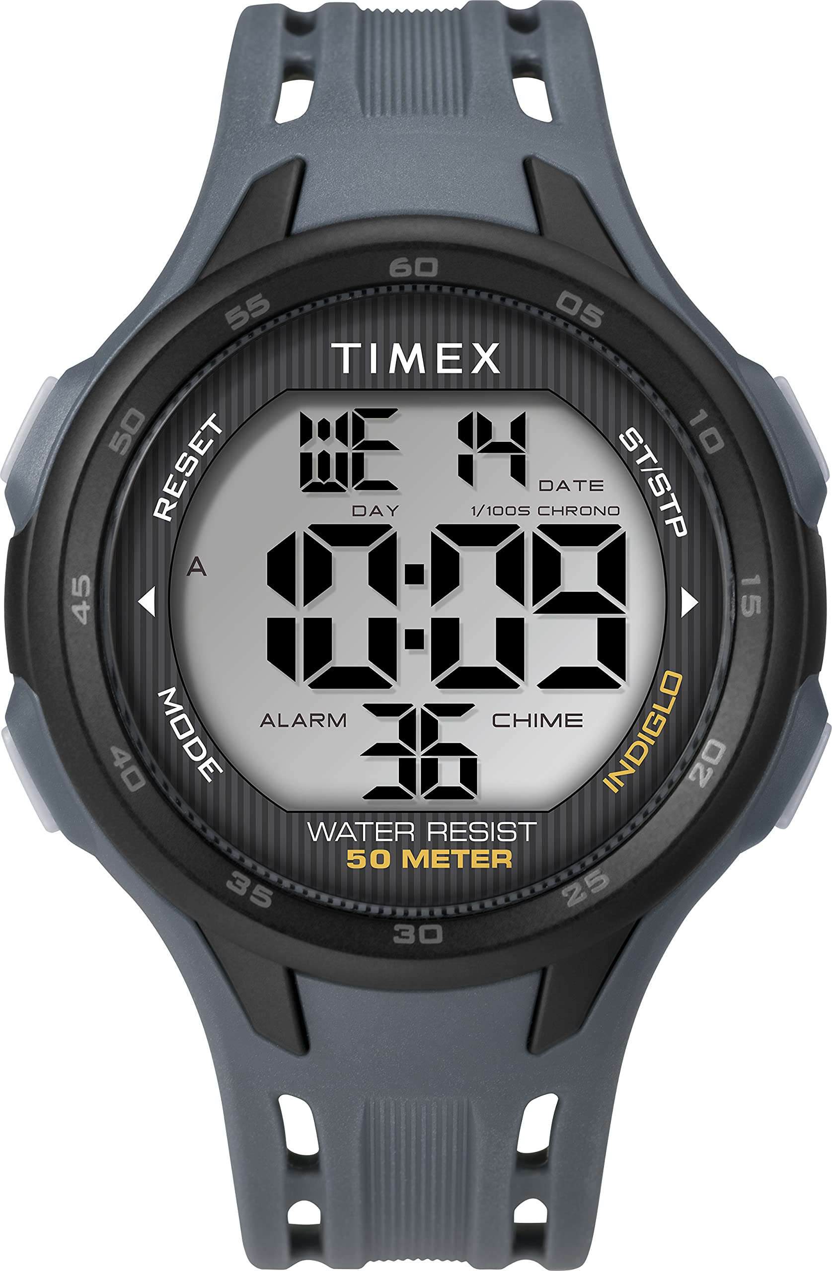 TIMEX 3 Hands Mens Analog Grey Dial Coloured Quartz Watch, Round Dial with 45 mm Case Width - TW5M41500JQ (B0C1K6Z329) Amazon Price History, Amazon Price Tracker