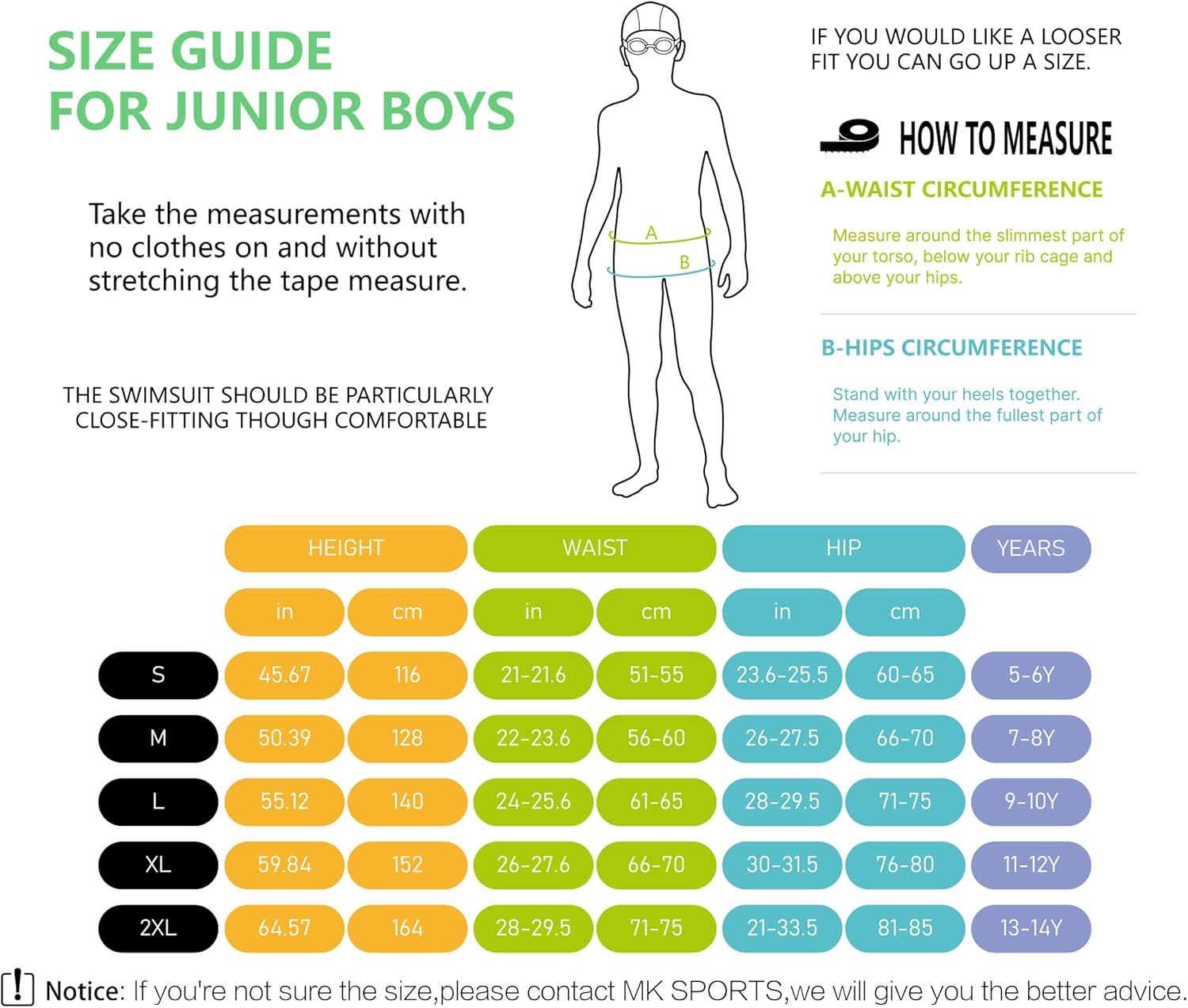 MY KILOMETRE Boys' Jammer Swimsuit with Drawstring Training Swimwear for Kids Endurance Boys Youth Swim Shorts Kids Swimsuit