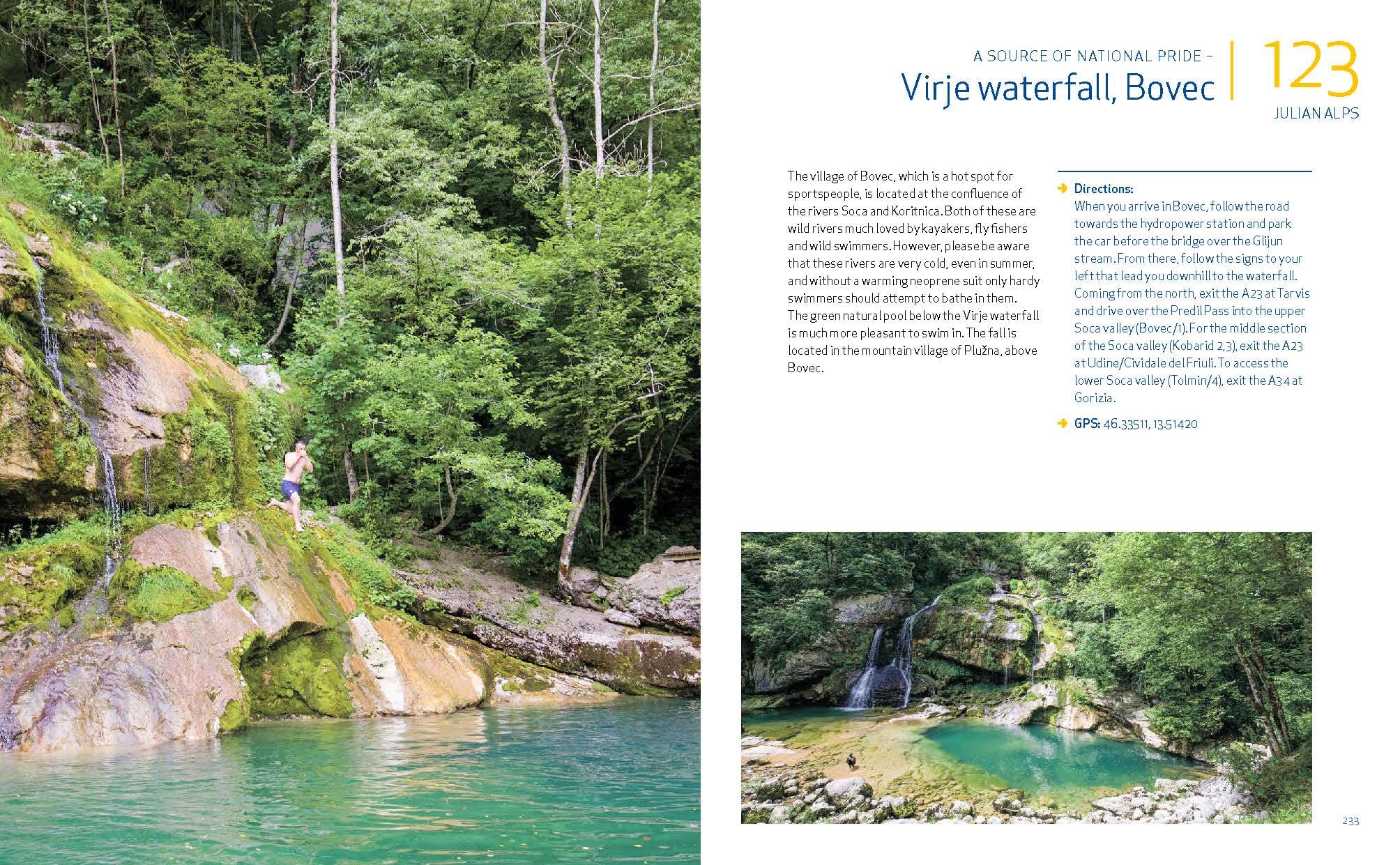 Wild Swimming Alps: 130 Most Beautiful Lakes, Rivers and Waterfalls in Austria, Germany, Switzerland, Italy and Slovenia
