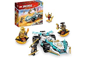 LEGO NINJAGO Zane's Dragon Power Spinjitzu Race Car (71791): A High-Speed Adventure for Ninja Enthusiasts