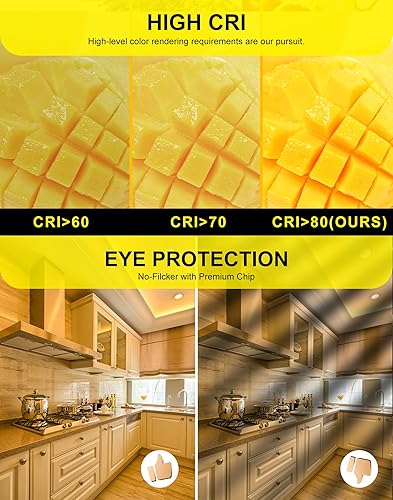 Miniatura 5 de Bombilla LED R14 4W E26 Base 2700K Blanco Cálido Regulable Mini LED Reflector Bombilla 40W Equivalente 400 Lúmenes 4 Pack