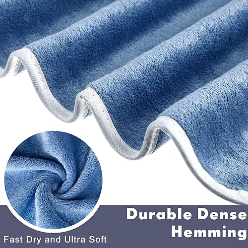 Miniatura 2 de Preboun 15 toallas de mano de microfibra para baño de 14 x 30 pulgadas, toallas de mano de colores surtidos, toallas de cara, toallas de salón de