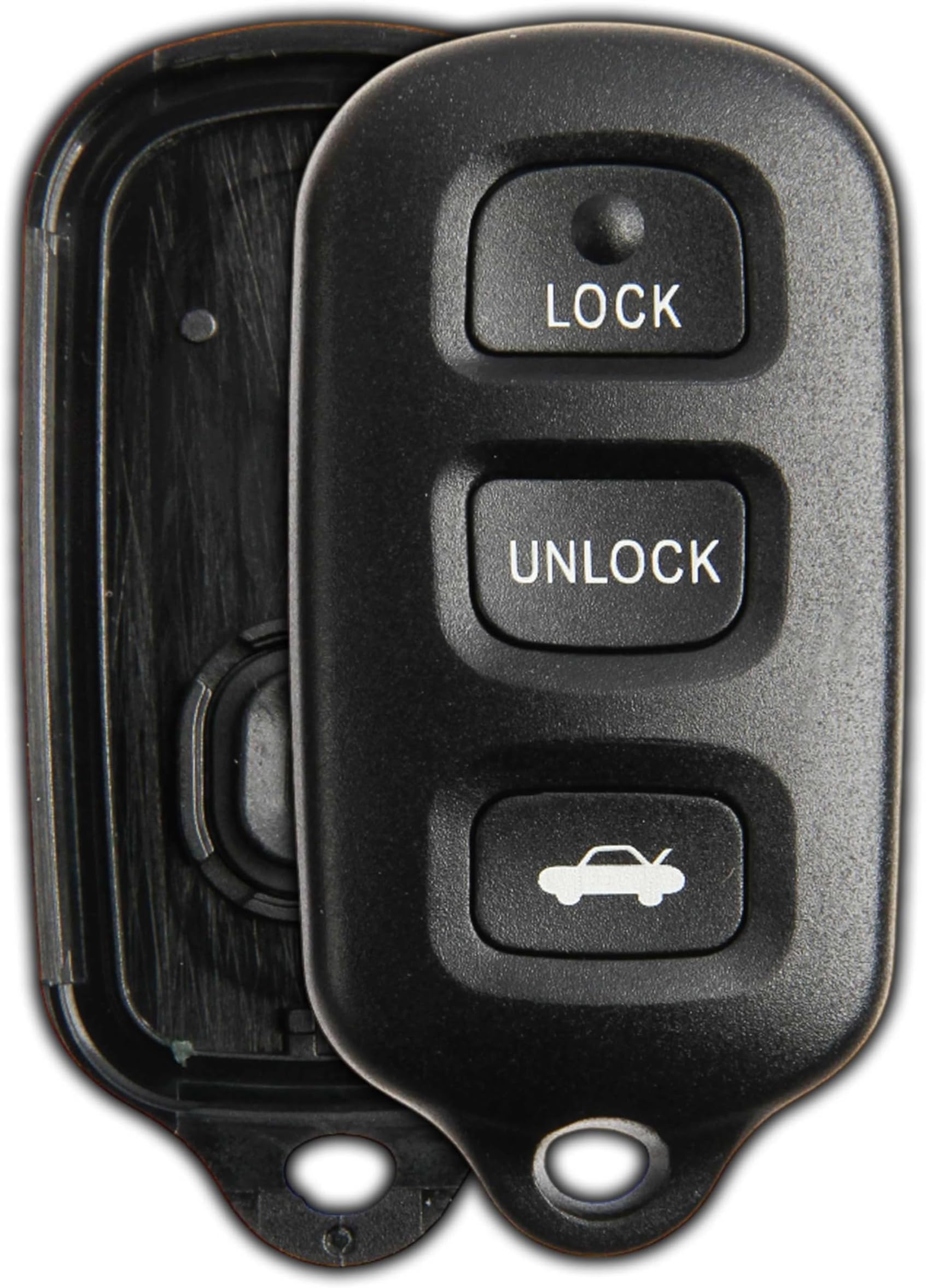 KeylessOption Just The Case Keyless Entry Remote Key Fob Shell
