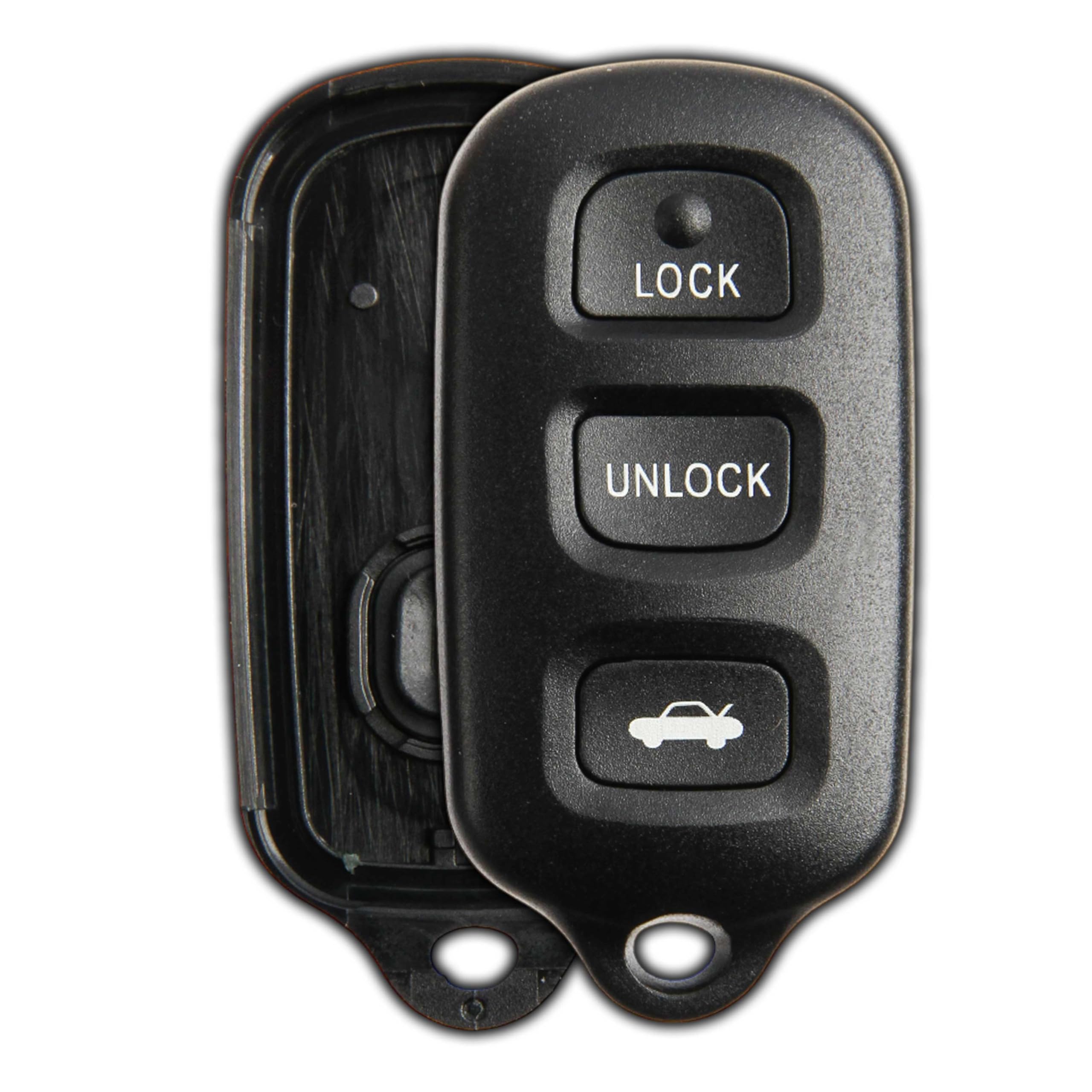 KeylessOption Just The Case Keyless Entry Remote Key Fob Shell