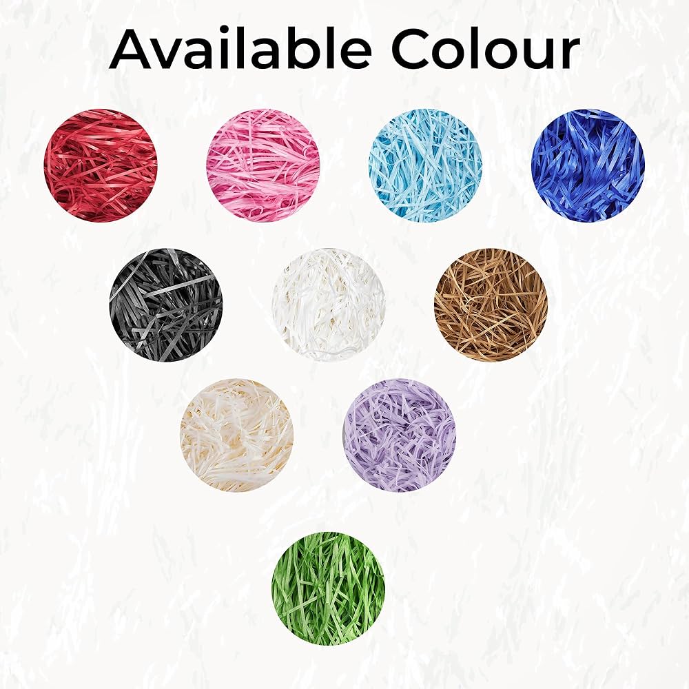 Trimming Shop 20gm Lilac Purple Shredded Tissue Paper For Hampers Filling