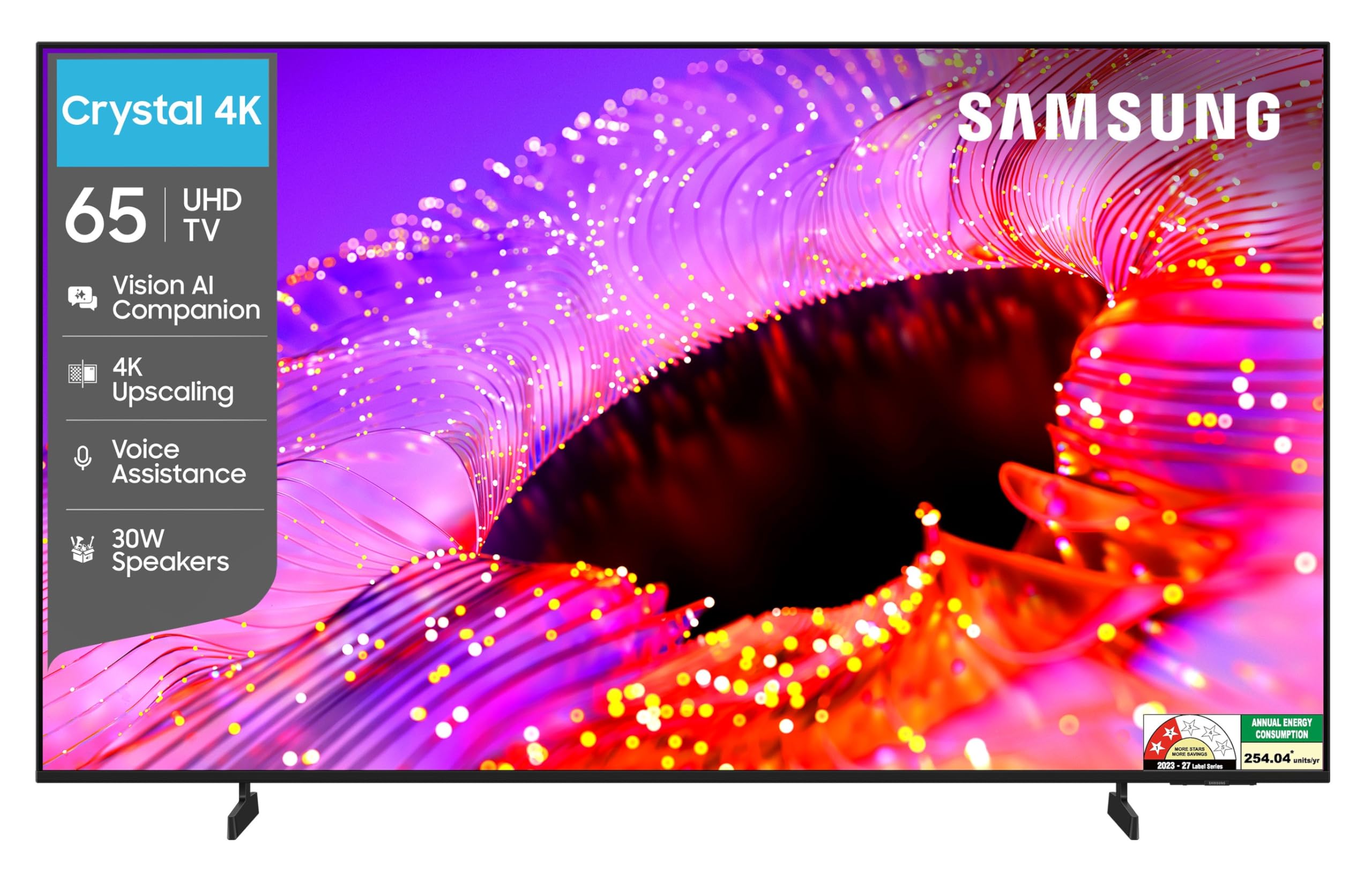 Samsung 65 inches Crystal UHD 4K Samsung Vision AI Smart TV UA65UE85AHULXL