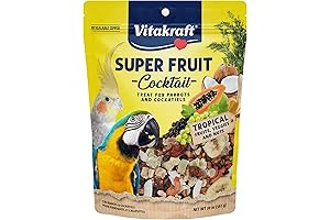Vitakraft Fresh Super Fruit Cocktail: The Tropical Treat for Your Cockatiel's Delight