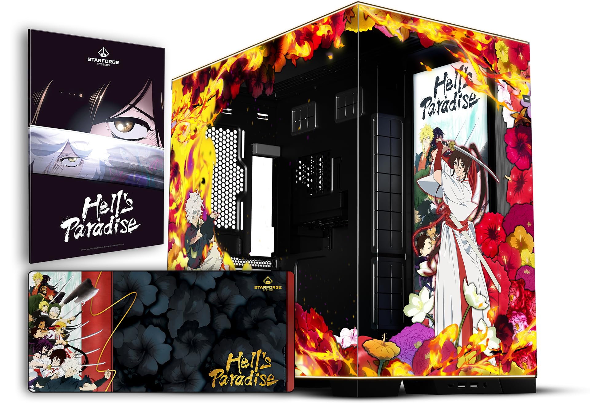 Amazon.com: Starforge - Hell's Paradise Computer Case Bundle