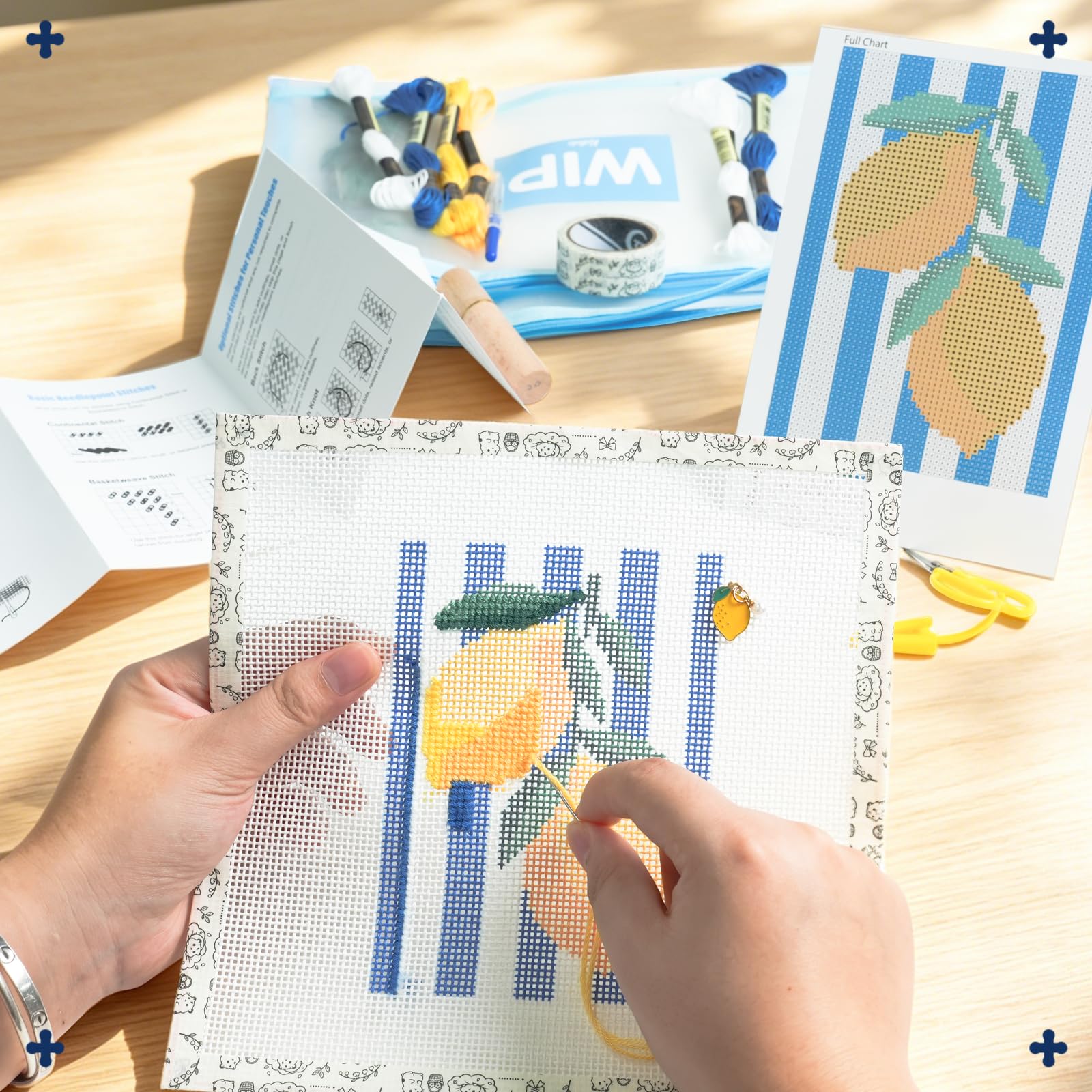 Kaitiaki Needlepoint Canvas Kit - Beginner Craft Gift -4 Kaitiaki Needlepoint Canvas Kit - Beginner Craft Gift -4
