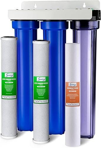 iSpring WCB32C 3-Stage Whole House Water Filter