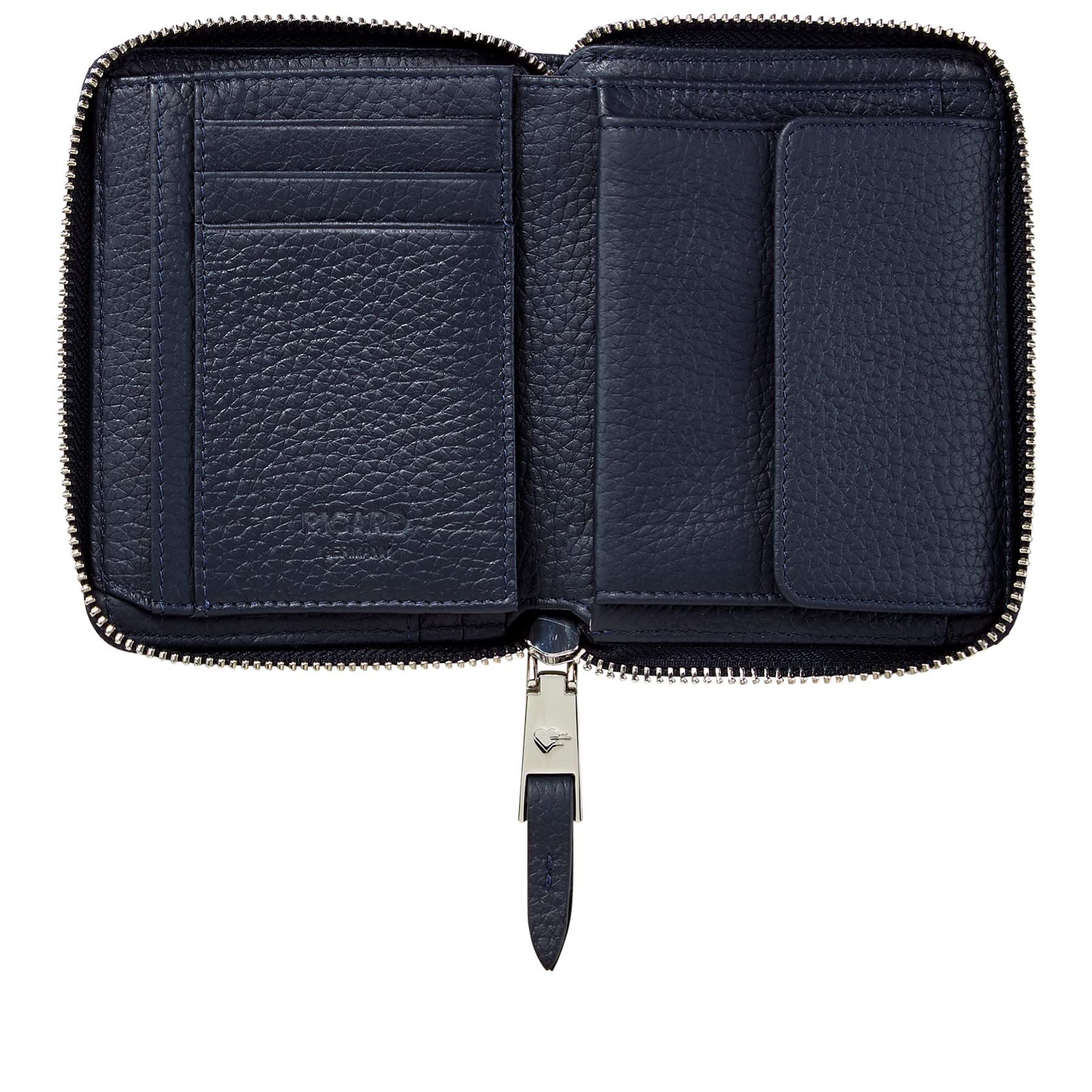Picard Damen Portemonnaie Pure 1 aus Echtleder Mittel | mit Reißverschluss | Portemonnaie | Alltag