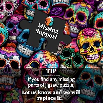 Amazon | 死者の日 シュガースカル パズル 大人用 1000ピース