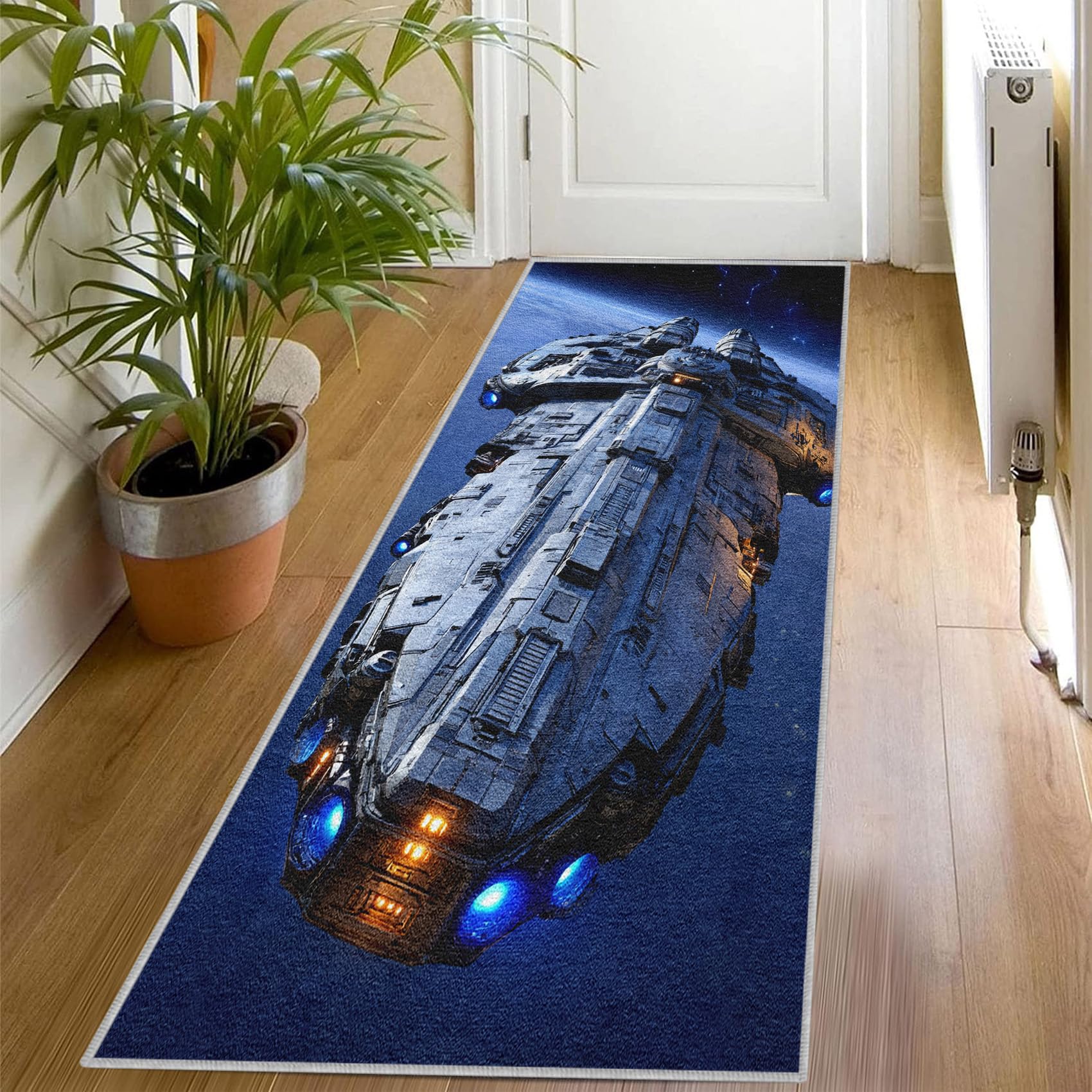 Tapis de passage espace 80x300 pour sécuriser le couloir et le salon
