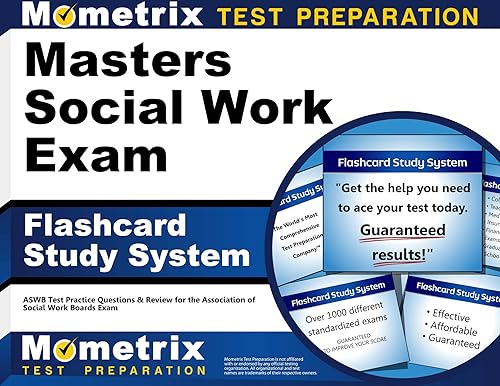 Masters Social Work Exam Flashcard Study System: ASWB Test Practice Questions &amp; Review for the Association of Social Work Boards Exam (Cards)
