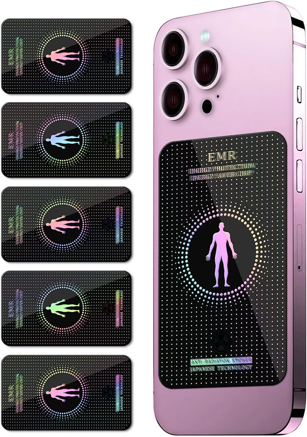 Protection Stickers for Cell Phone, Large Area Protection, Suitable for All Smartphones/All Electronic Products/Tablet/Laptop/WiFi/Computer, Suitable for Everyone (10 Pack)