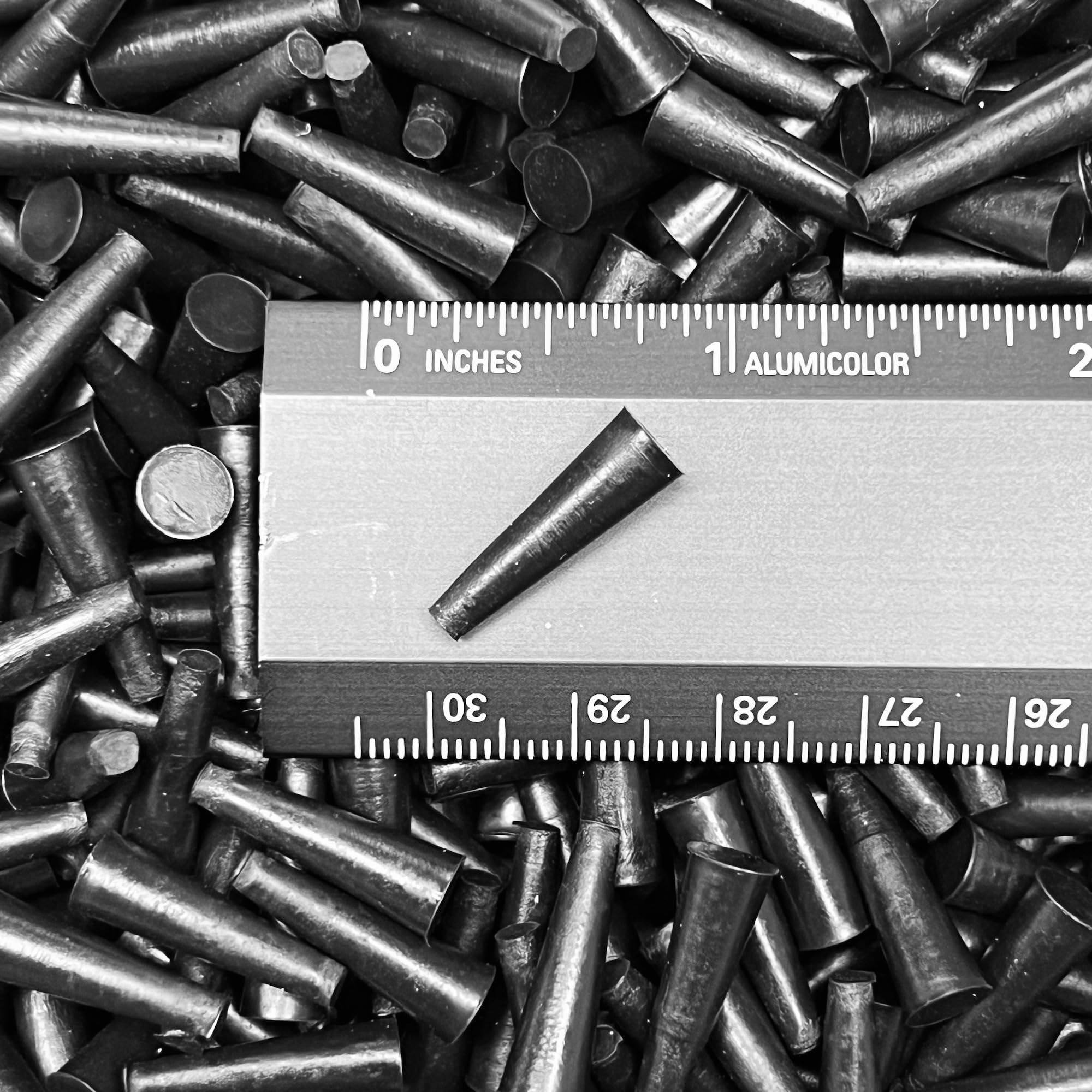 High Temp Masking Supply .125" x .250" STP102 Silicone Rubber Plugs - 50 Pack - Tapered Stoppers for Powder Coating, Painting, Ceramic Coating, Sealing Holes - Non-Toxic, Flexible, Reusable