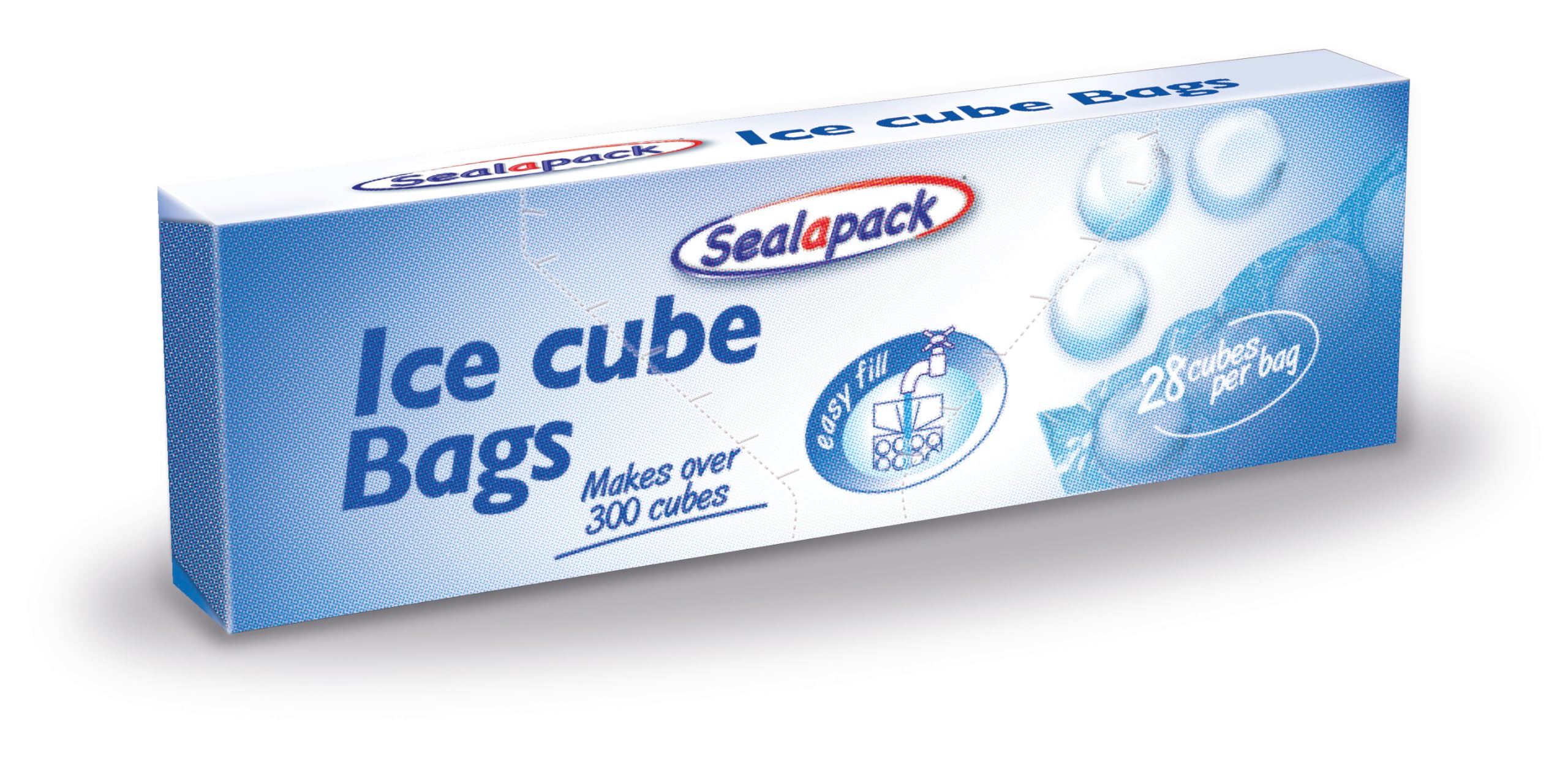 Sealapack 12 Ice Cube Bags, Make Over 800 Ice Cubes