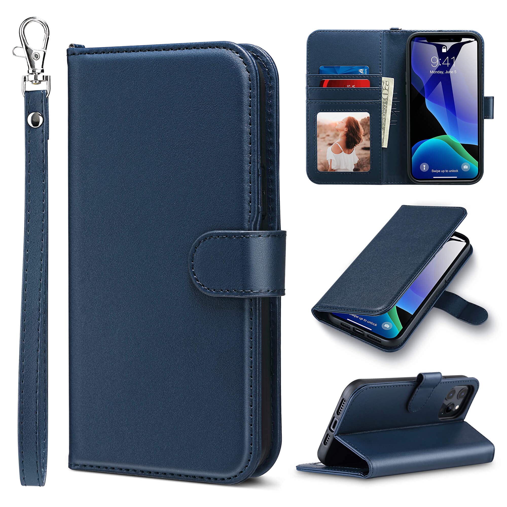 For Iphone 12 Pro Max Silicone Kickstand Case Rugged Shockproof