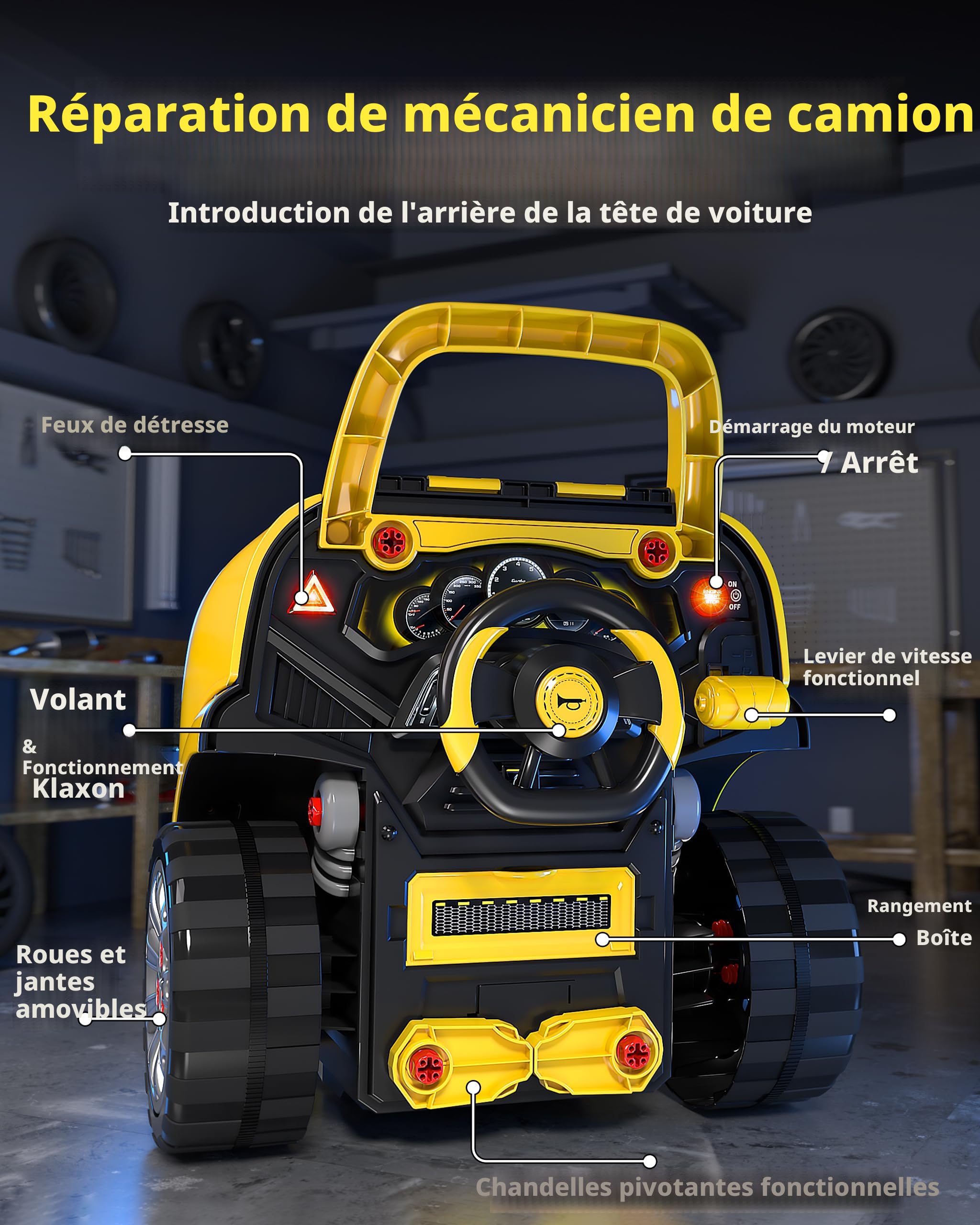 48 Pièces Mini Essieux & Roues Pour Voitures RC - Accessoires Briques De Construction | Pack Pneus, Moyeux, Axes Pour Enfants DIY