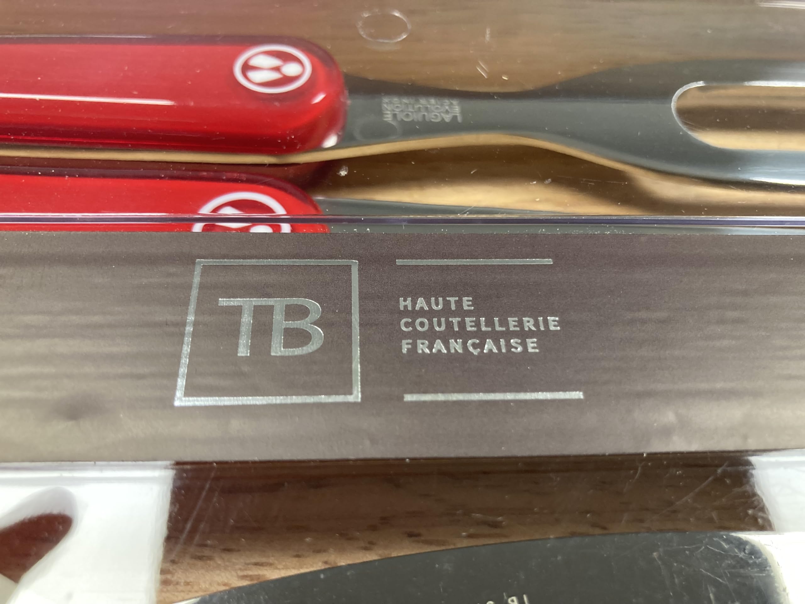 Coffret de service à découper - Collection Acidulé Rouge