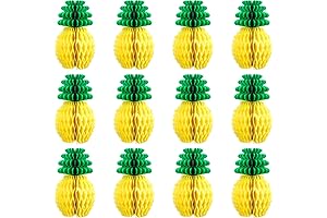 WILLBOND Pineapple Cut Outs: Vibrant Decorations for Every Occasion