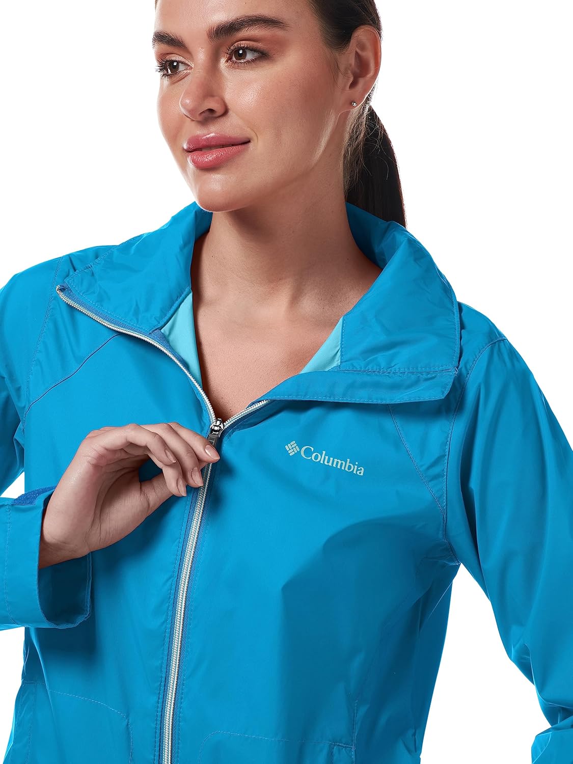 Columbia Women's Switchback Iii Jacket Dark Cyan 2X