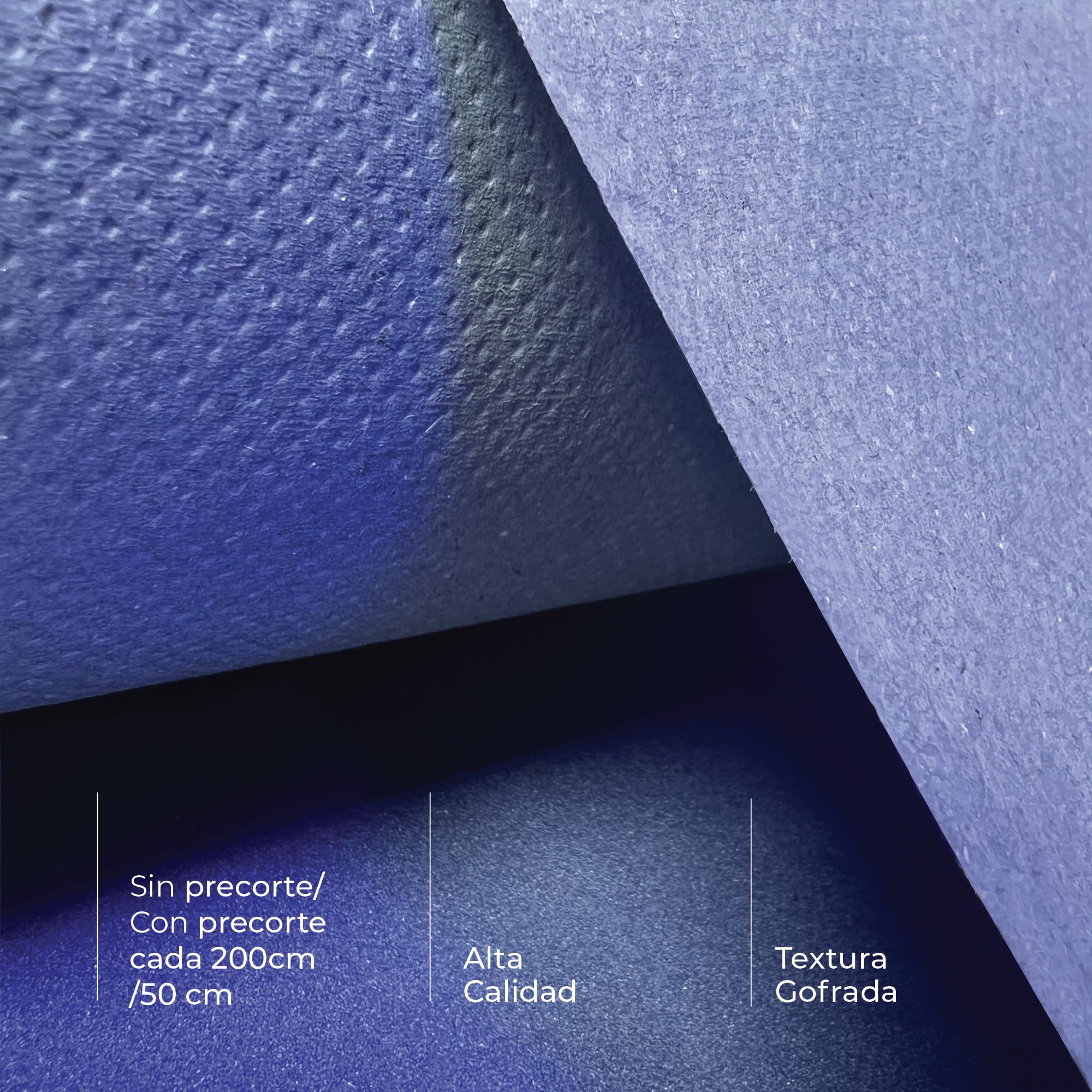 Papel Camilla ECO (59 cm x 65 m) | Rollo Papel Camilla Masaje Sin Precorte (3 Rollos, Azul)
