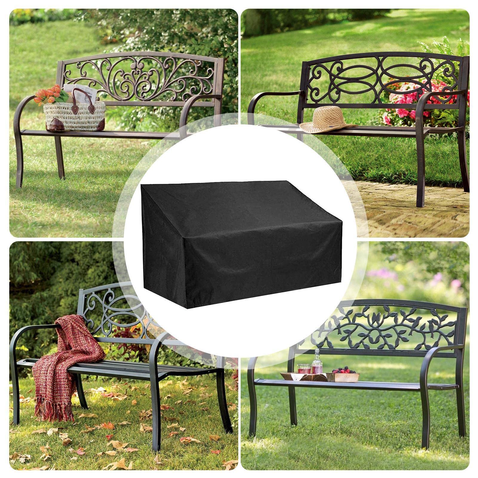 Hasaller Copridivano Giardino Impermeabile - 2/3/4 Posti Per Esterno E Balcone