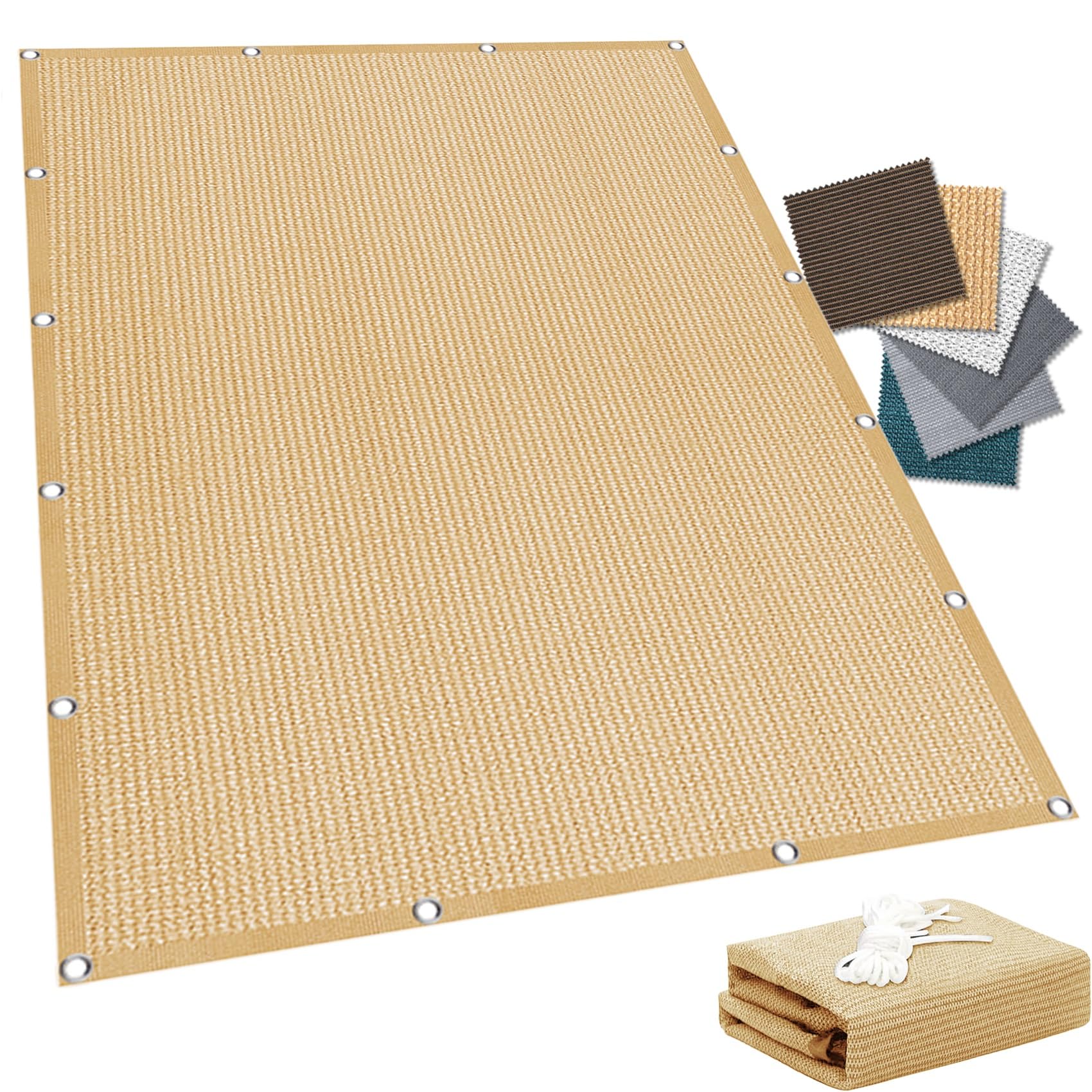 Voile d'ombrage pare-soleil 160 x 300 protégeant de la chaleur